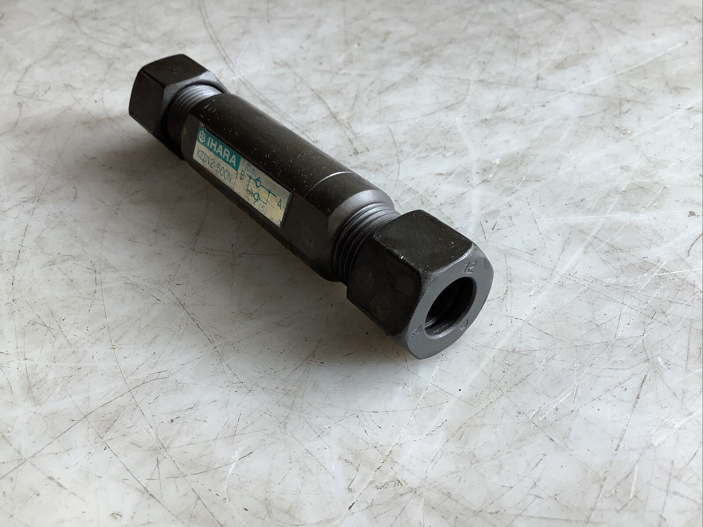 IHARA KZD12-500N STRAIGHT COMPRESSION 1/4IN