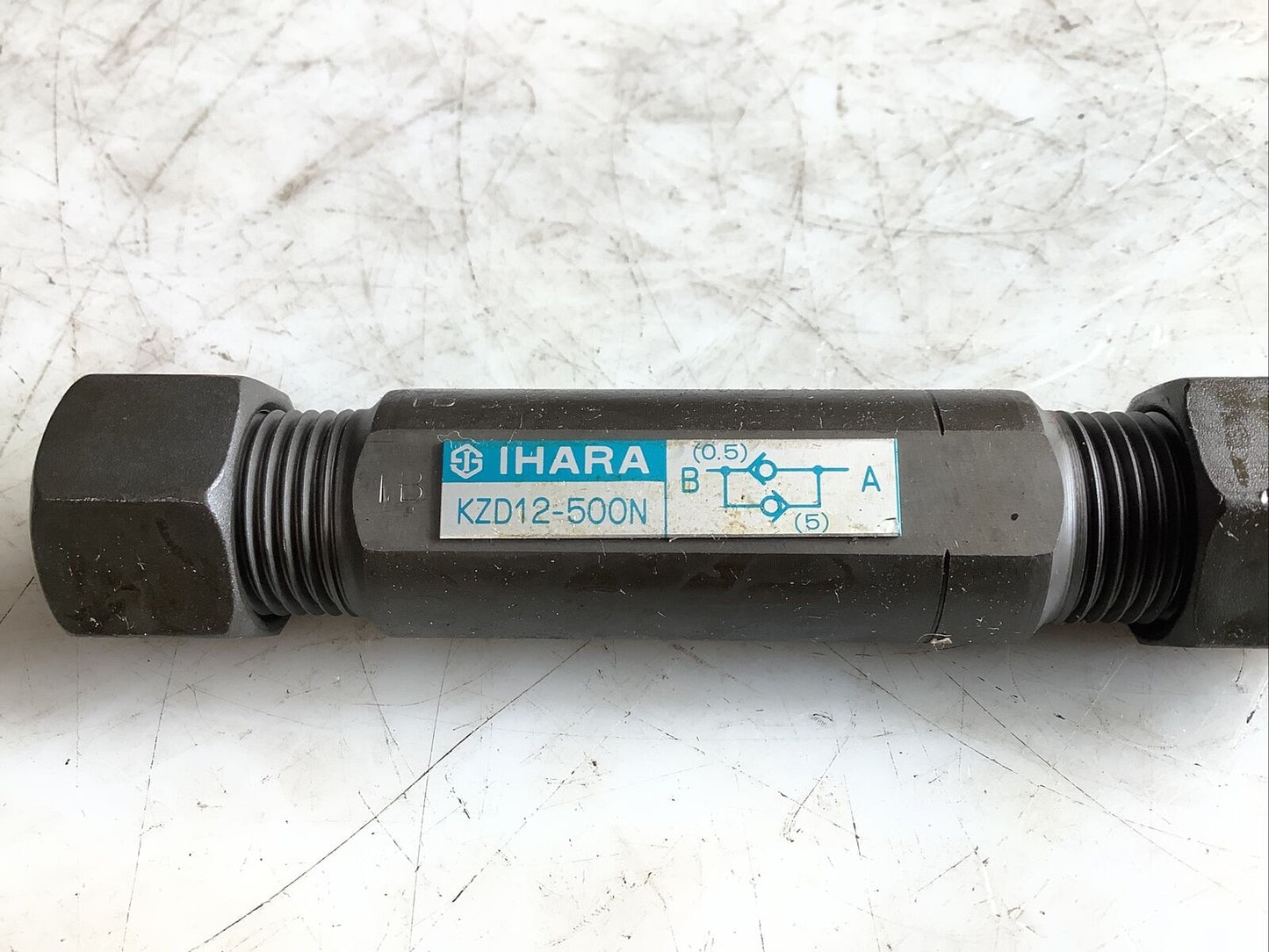 IHARA KZD12-500N STRAIGHT COMPRESSION 1/4IN
