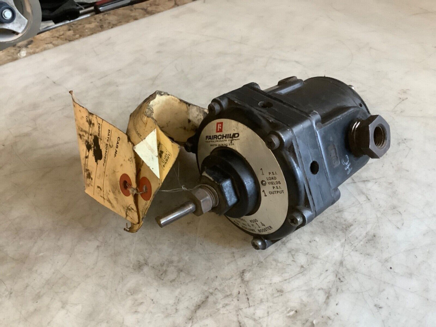 FAIRCHILD 4514 MODEL 4500 AIR VOLUME BOOSTER 1/2IN NPT 150/250PSI 444