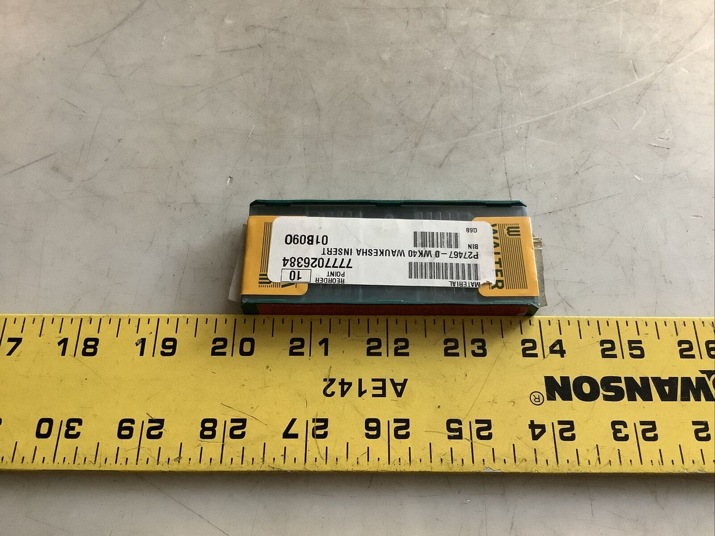 WALTER P27467-0 WK40 INSERT - QTY 8