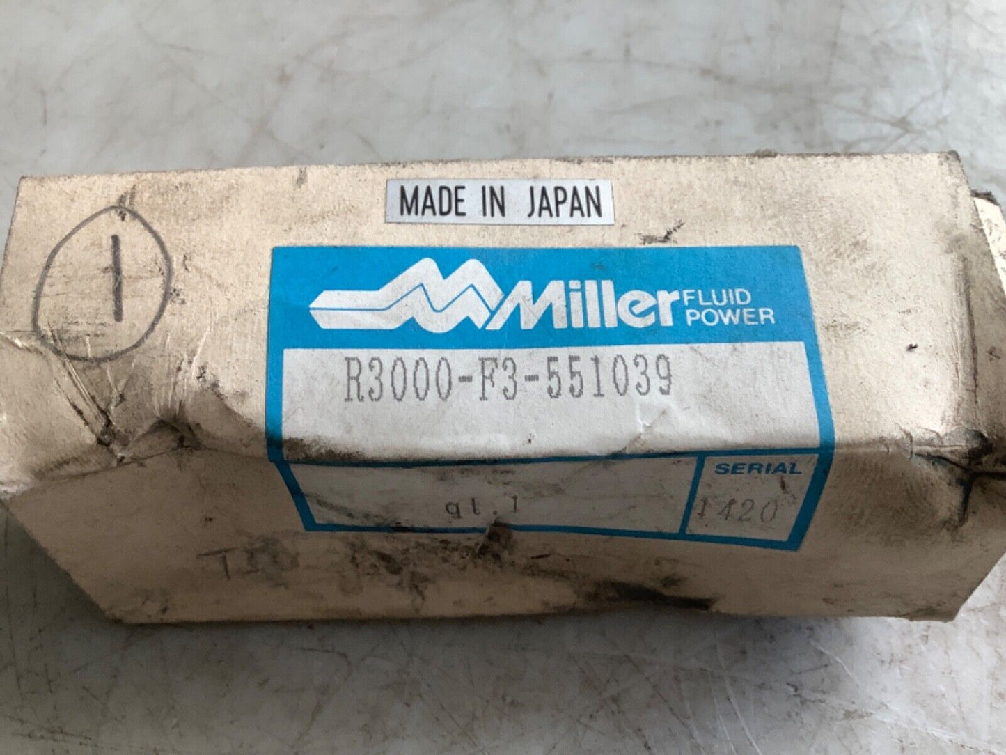 MILLER FLUID POWER R3000-F3-551039 BLOCK 444