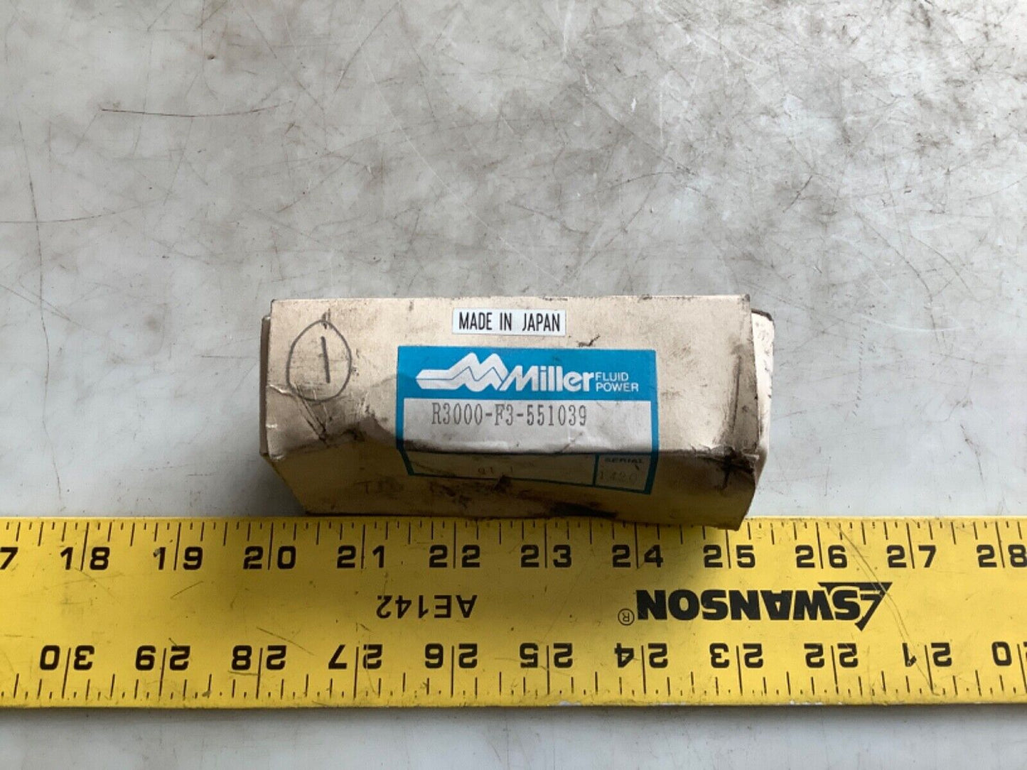 MILLER FLUID POWER R3000-F3-551039 BLOCK 444