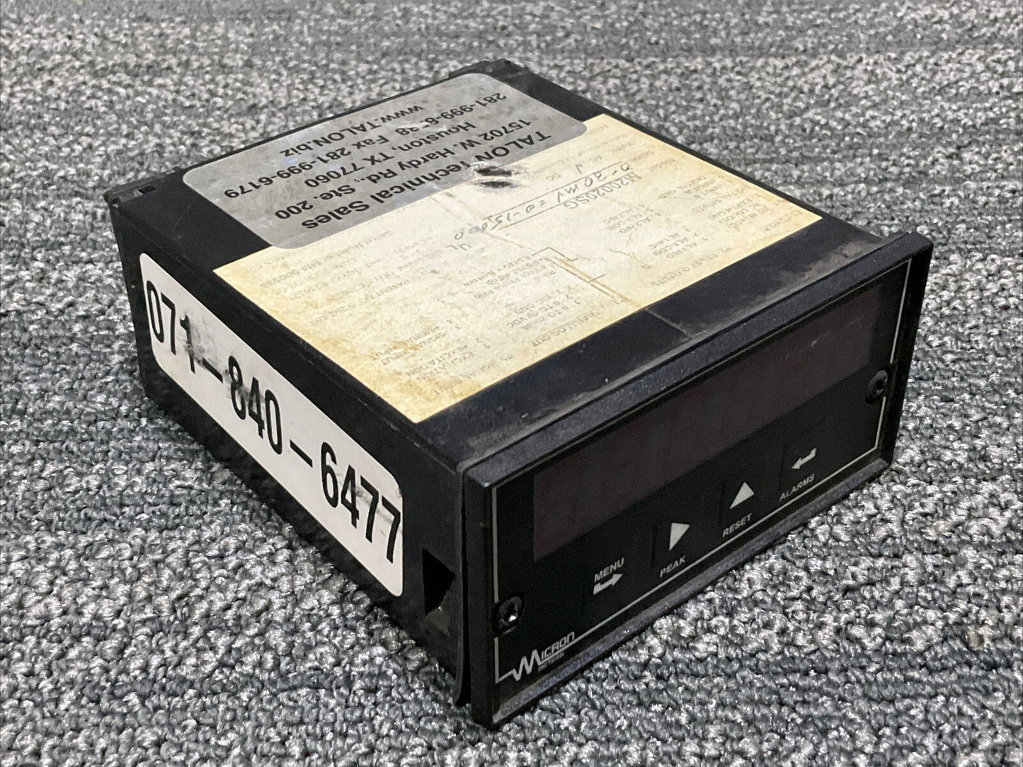 MICRON M20020SG METER 222