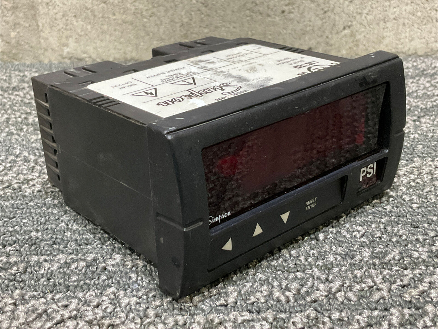 SIMPSON H335 DIGITAL PANEL METER 222