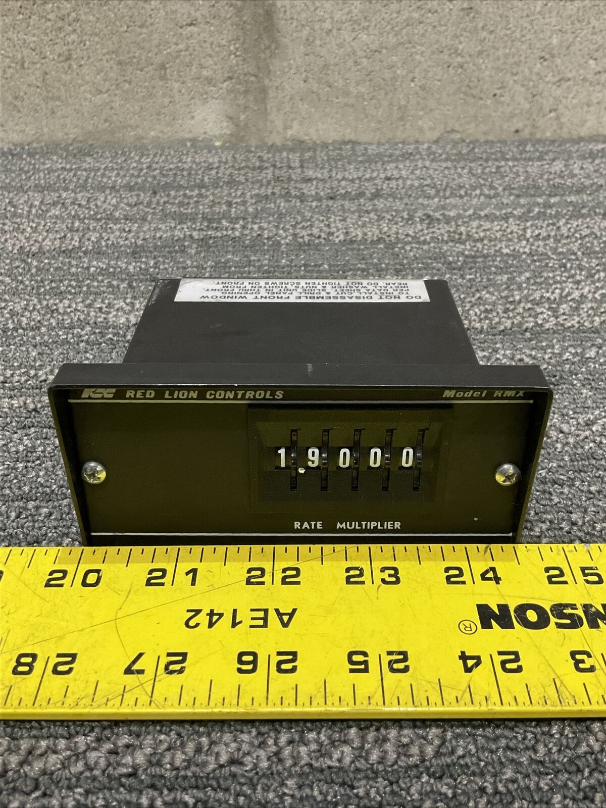 RED LION CONTROL RMX RATE MULTIPLIER 222