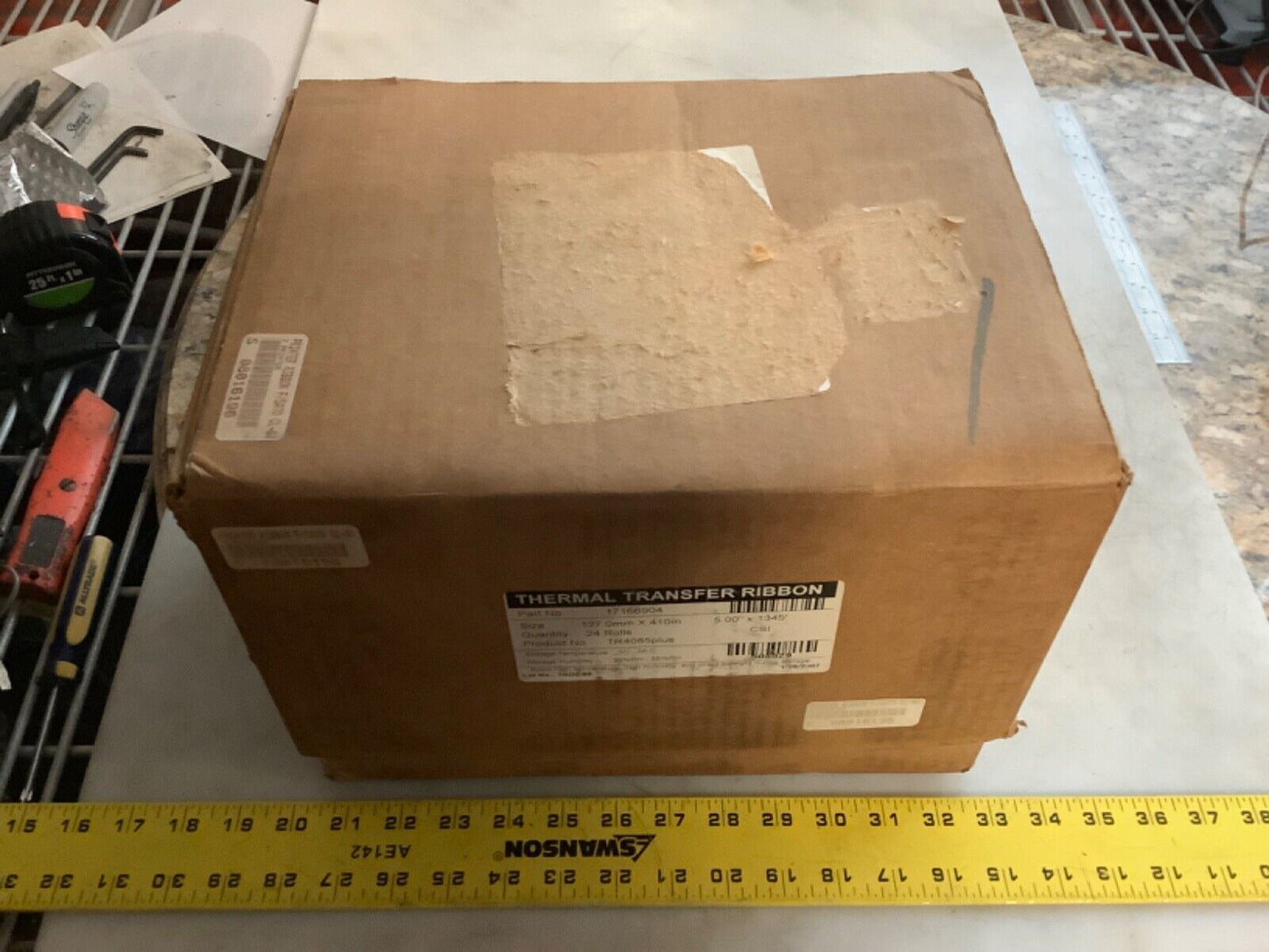 DNP 17166904 TR4085PLUS THERMAL TRANSFER RIBBON 5.00IN X 1345FT - QTY 13