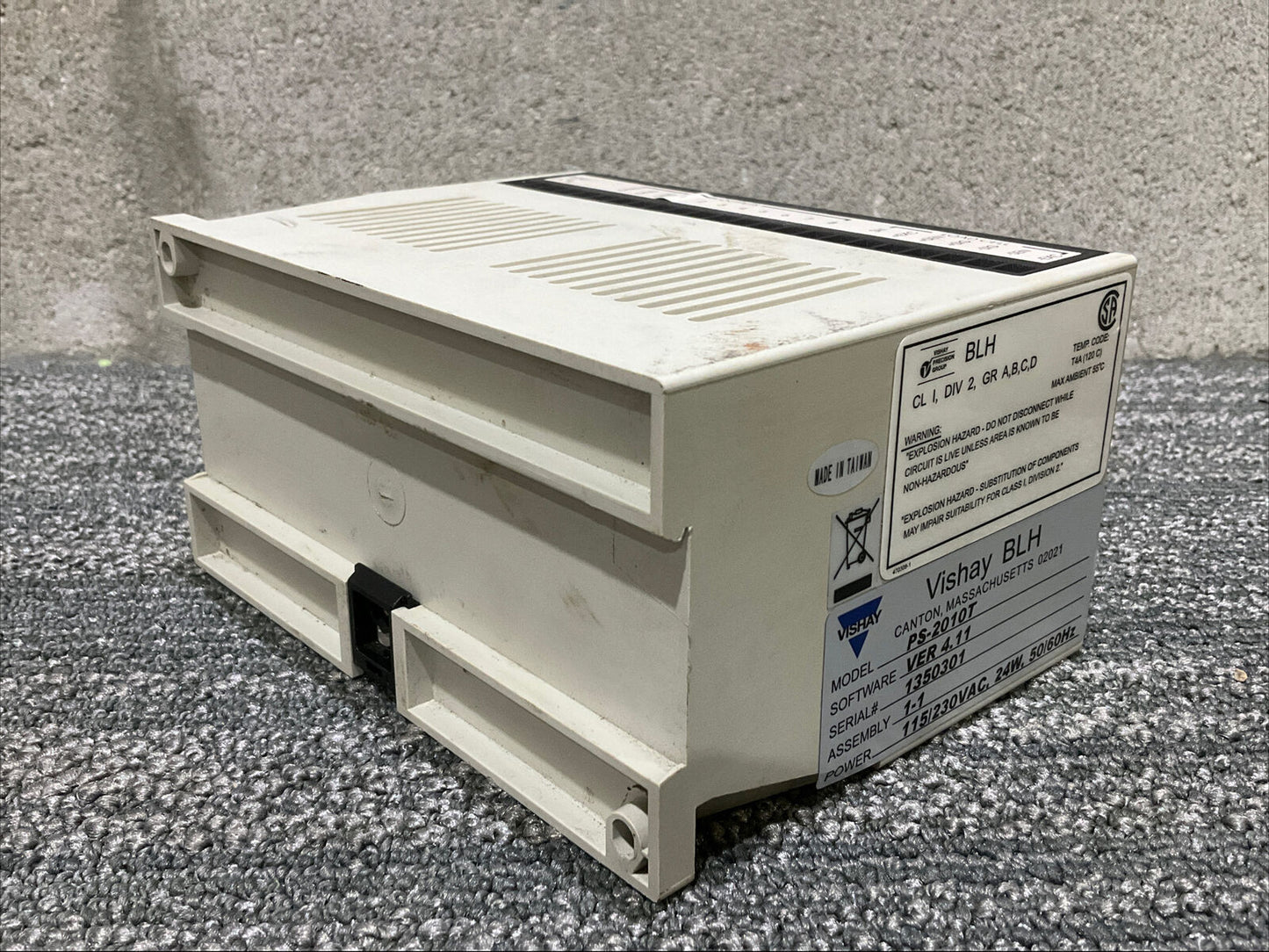 VISHAY BLH PS 2010T WEB TENSION TRANSMITTER 115/230VAC 50/60HZ 222