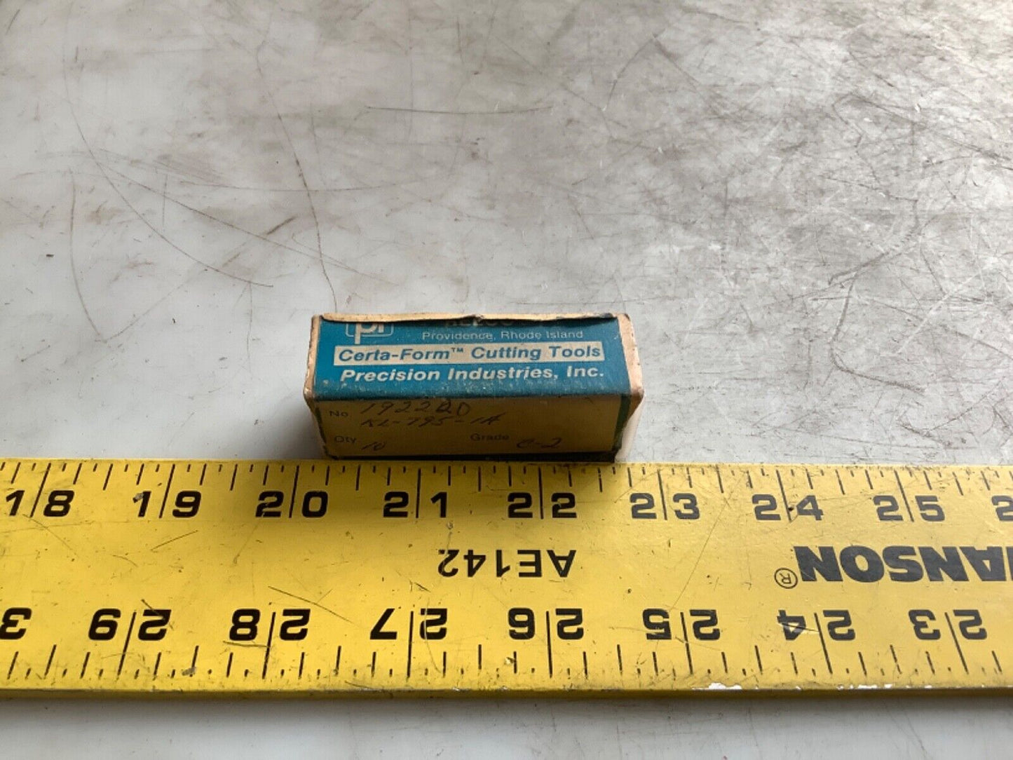 PRECISION INDUSTRIES 192220 INSERT 333 - QTY 7
