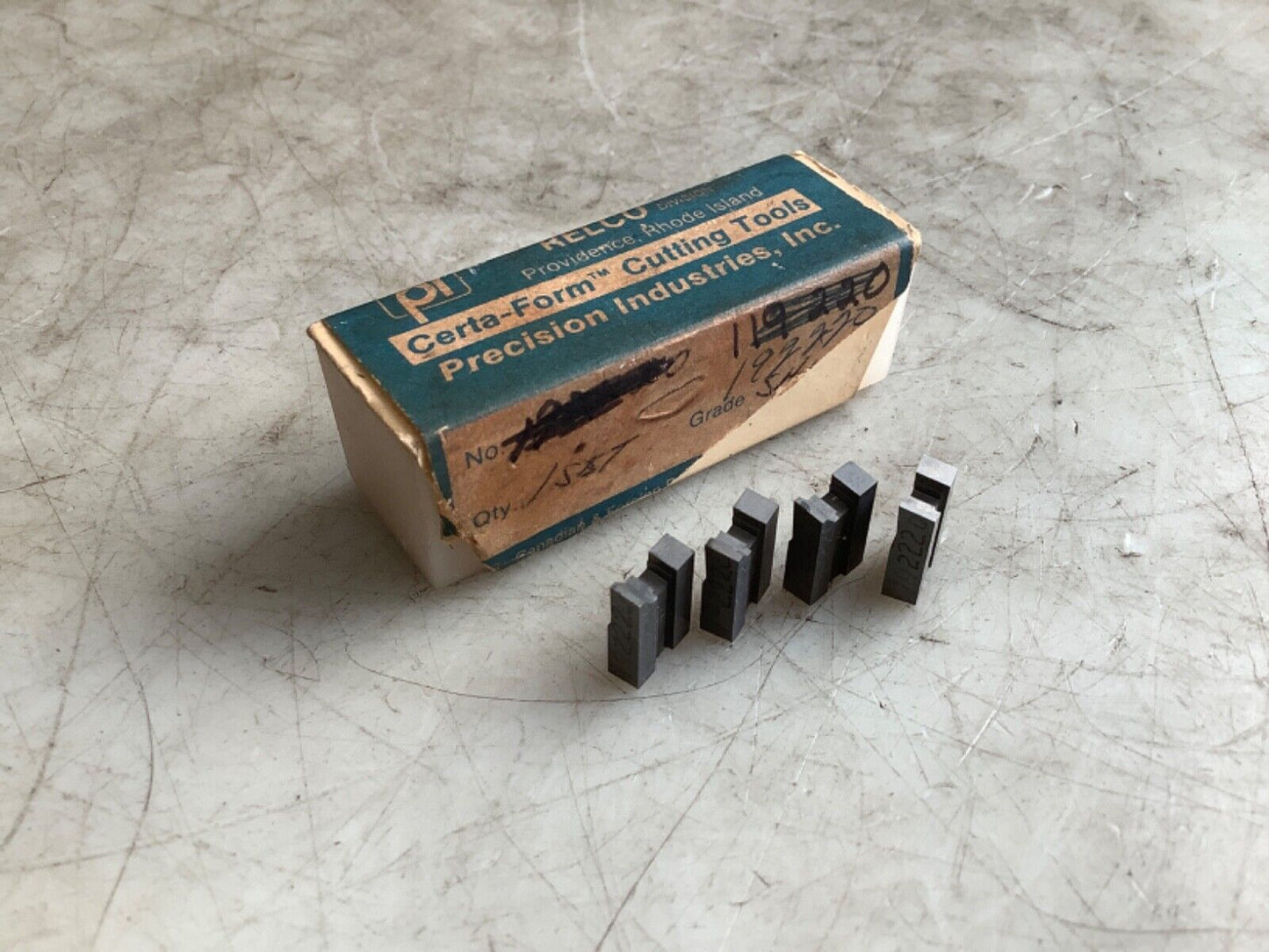 PRECISION INDUSTRIES 119220 INSERT 333 - QTY 4