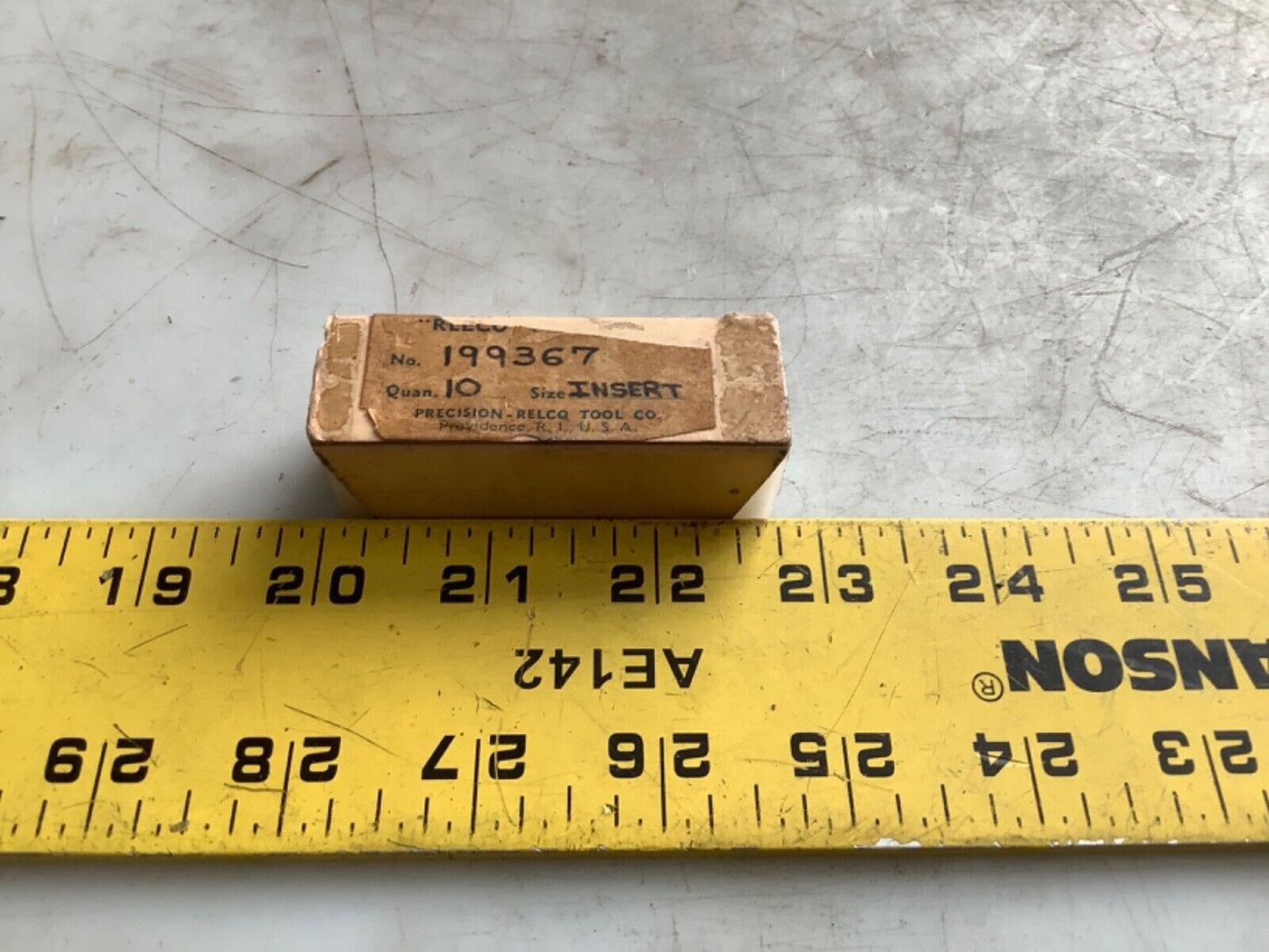 RELCO 199367 INSERTS 333 - QTY 11