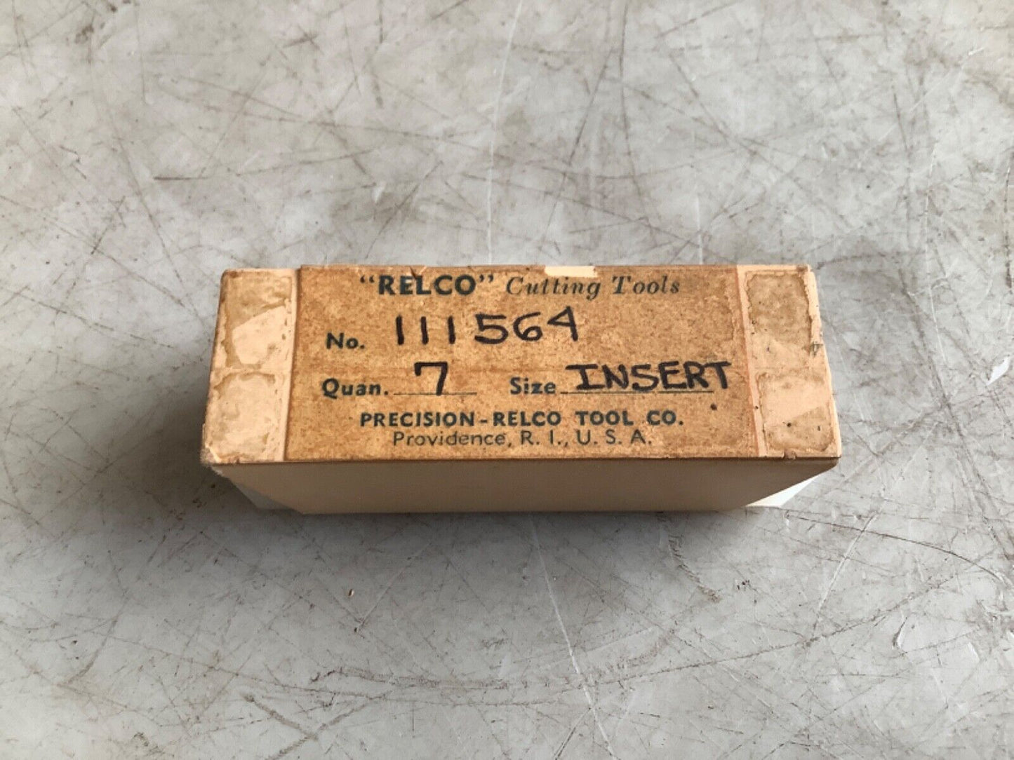 RELCO 111564 INSERT 333 - QTY 7