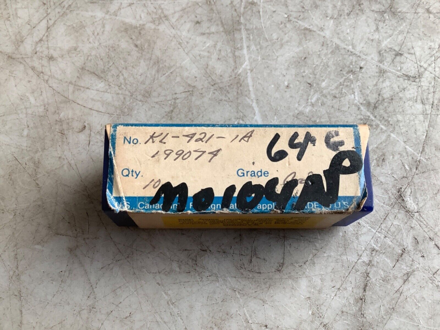 PRECISION INDUSTRIES KL-421-1A 199074 INSERTS 333 - QTY 6