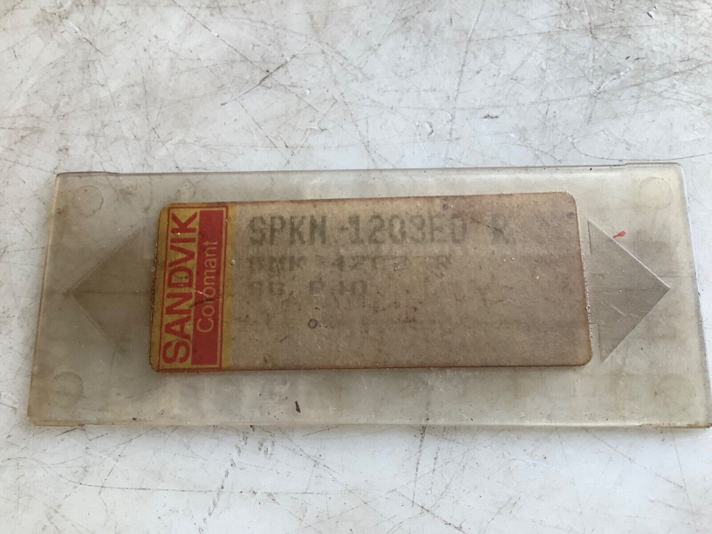 SANDVIK SPKN 1203 ED R INSERT SMK 42E2 R S6 P40 333 - QTY 4