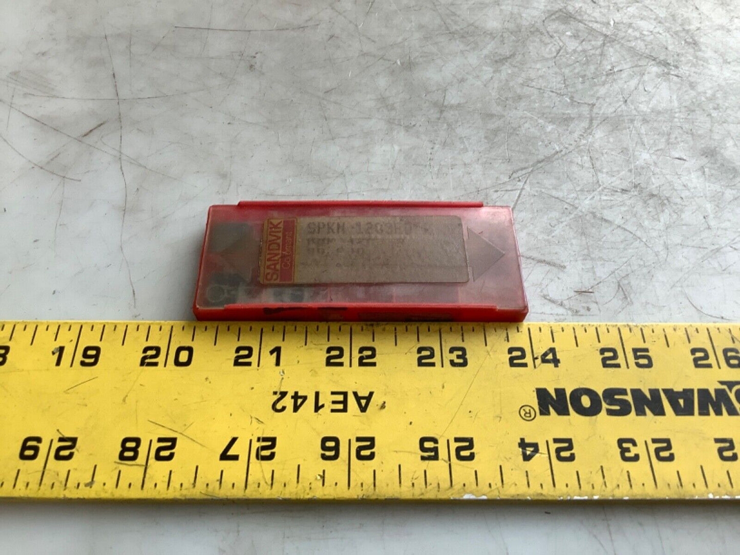 SANDVIK SPKN 1203 ED R INSERT SMK 42E2 R S6 P40 333 - QTY 4