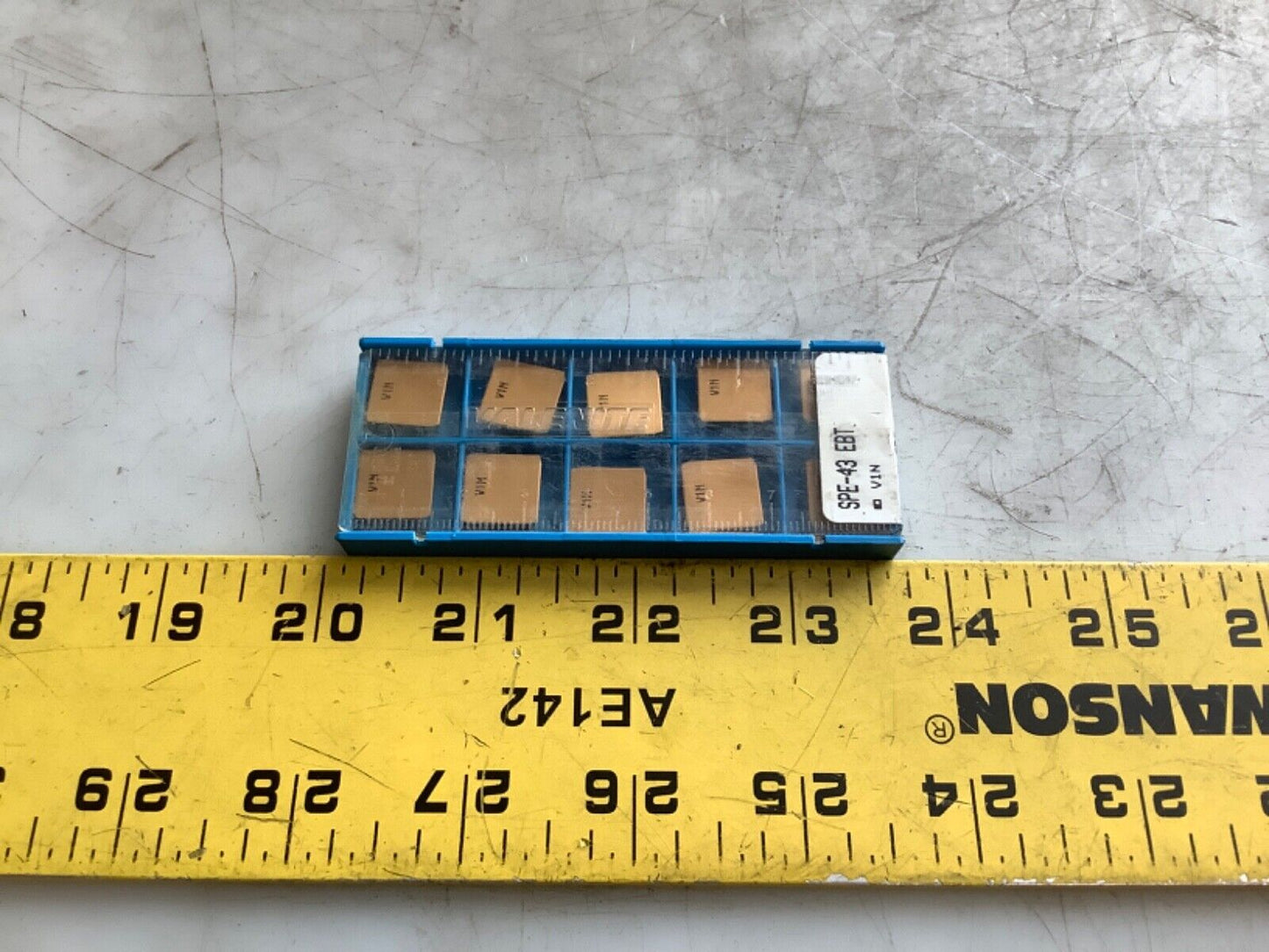 VALENITE SPE-43 EBT V1N INSERT 333 - QTY 10