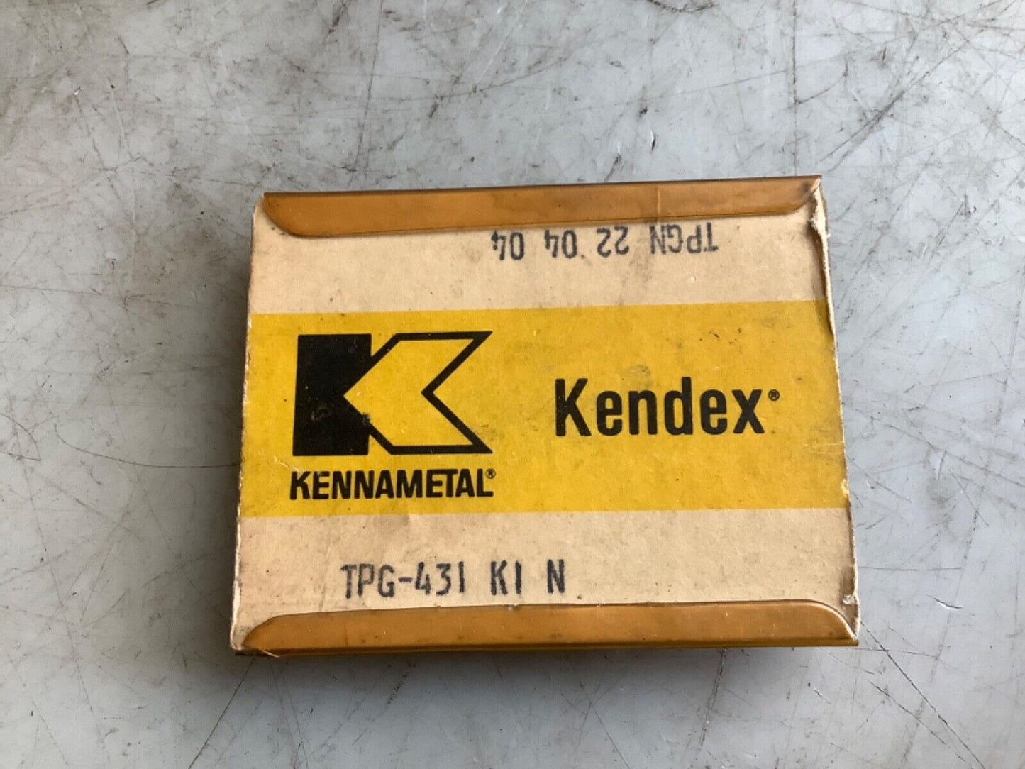 KENNAMETAL TPG-431 K1 INSERTS 333 - QTY 10