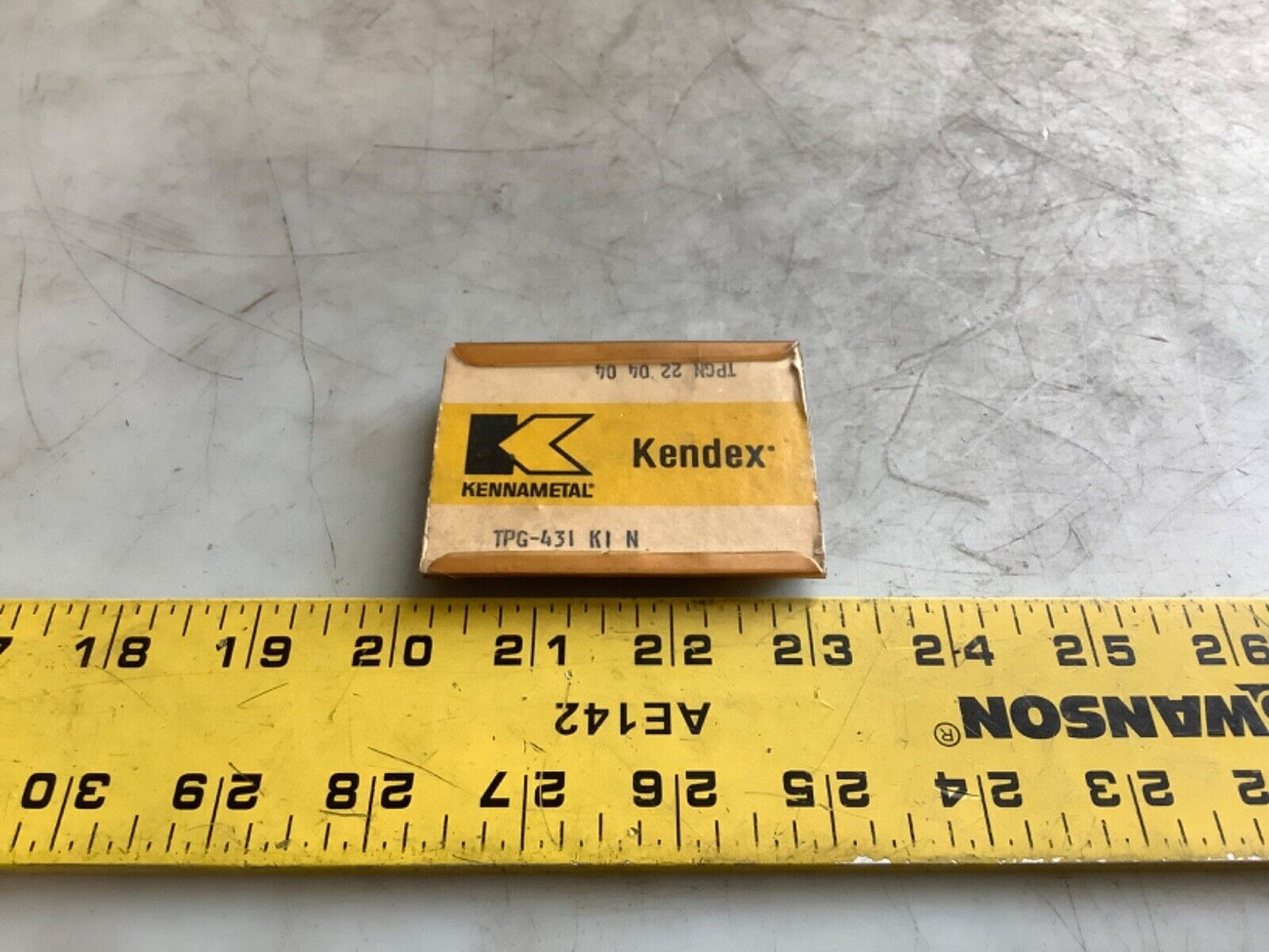 KENNAMETAL TPG-431 K1 INSERTS 333 - QTY 10