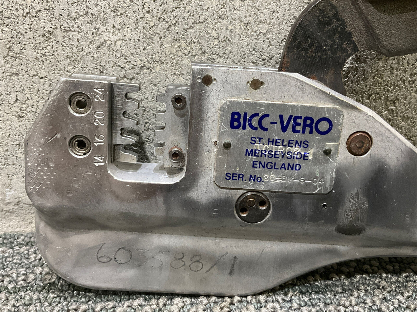 BICC-VERO TCTR02-1 CRIMPING TOOL 333