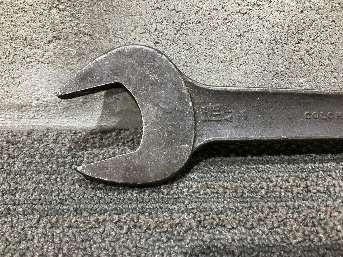 COLCHESTER LATHE 15/16 & 1 5/16 DOUBLE OPENED ENDED WRENCH 333