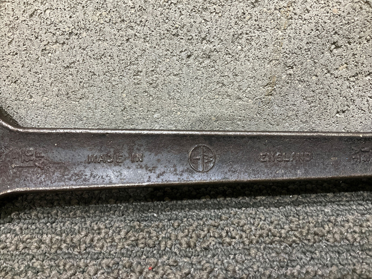 COLCHESTER LATHE 15/16 & 1 5/16 DOUBLE OPENED ENDED WRENCH 333