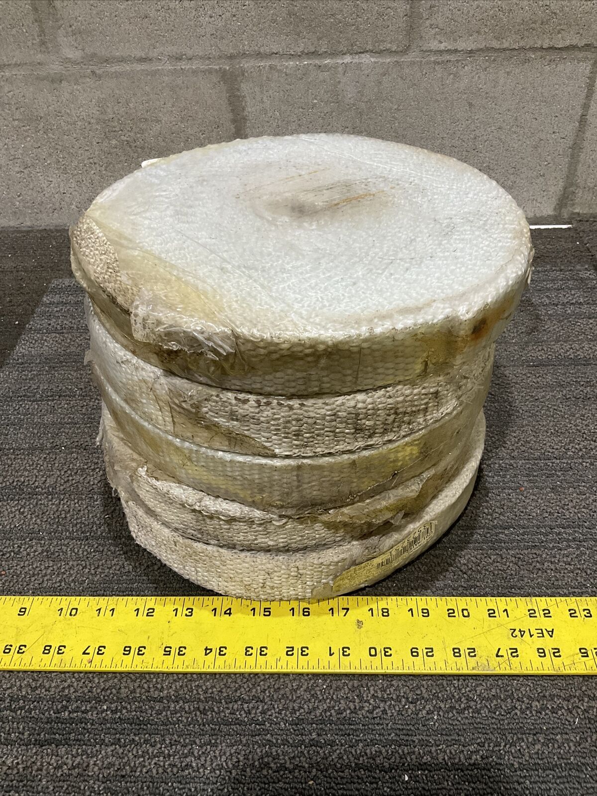 MINERAL SEAL PDSTAPE11/2 FIBERGLASS TAPE 1.5 IN WIDE 5LB 678 LOT OF 5