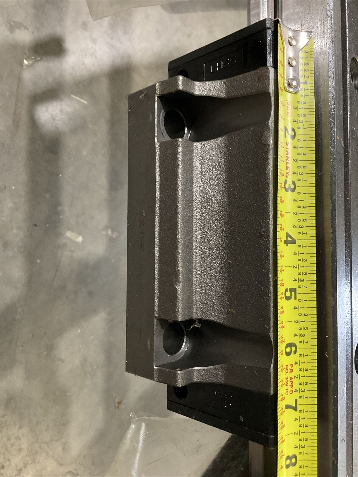 NSK LINEAR RAILS LH65-2920FL2-P5Z3-1 NSK LH65 2 RAILS 4 BEARINGS 2920MM 115 INCH