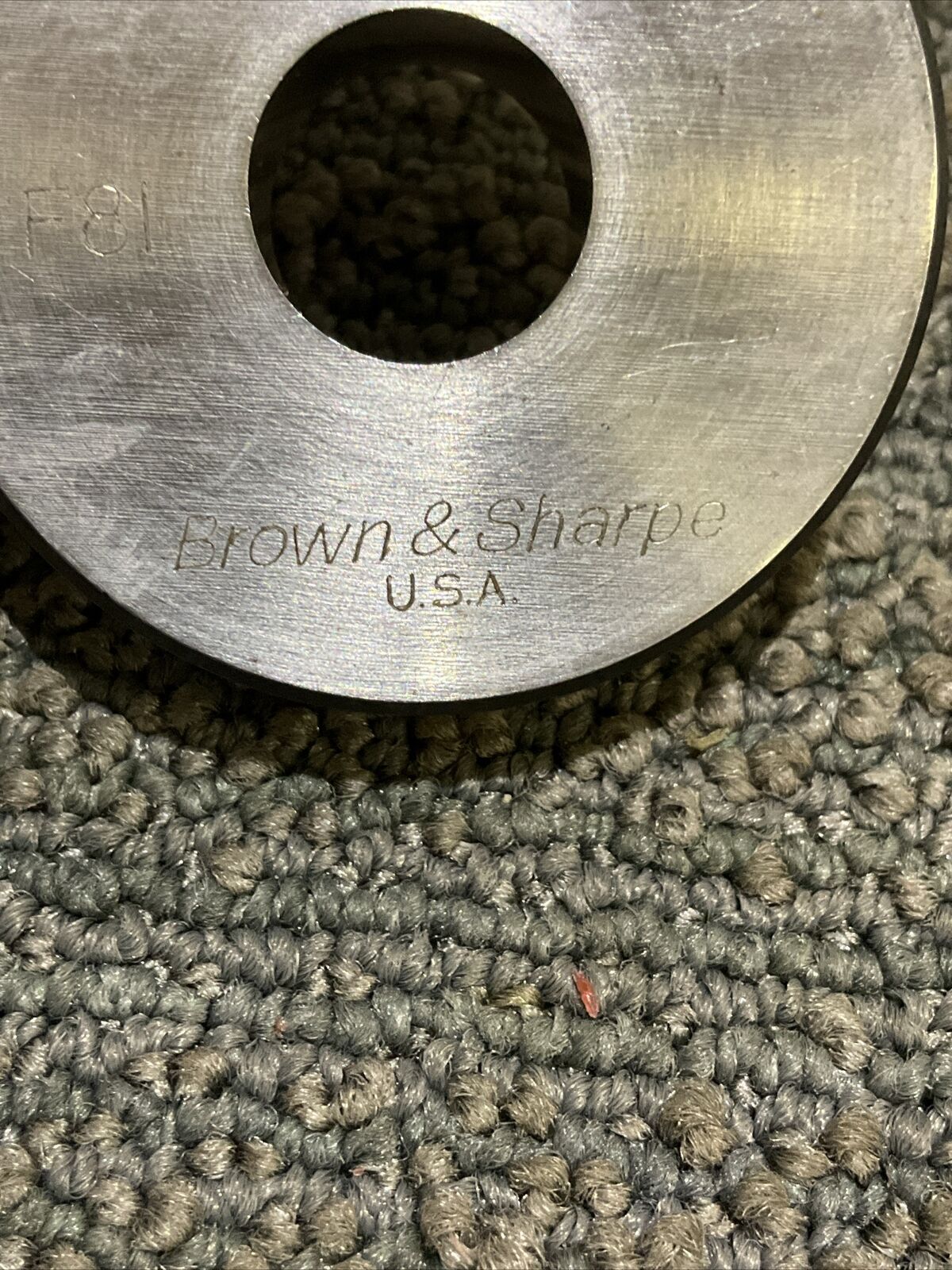 BROWN & SHARPE .7001 F81 RING GAGE 333