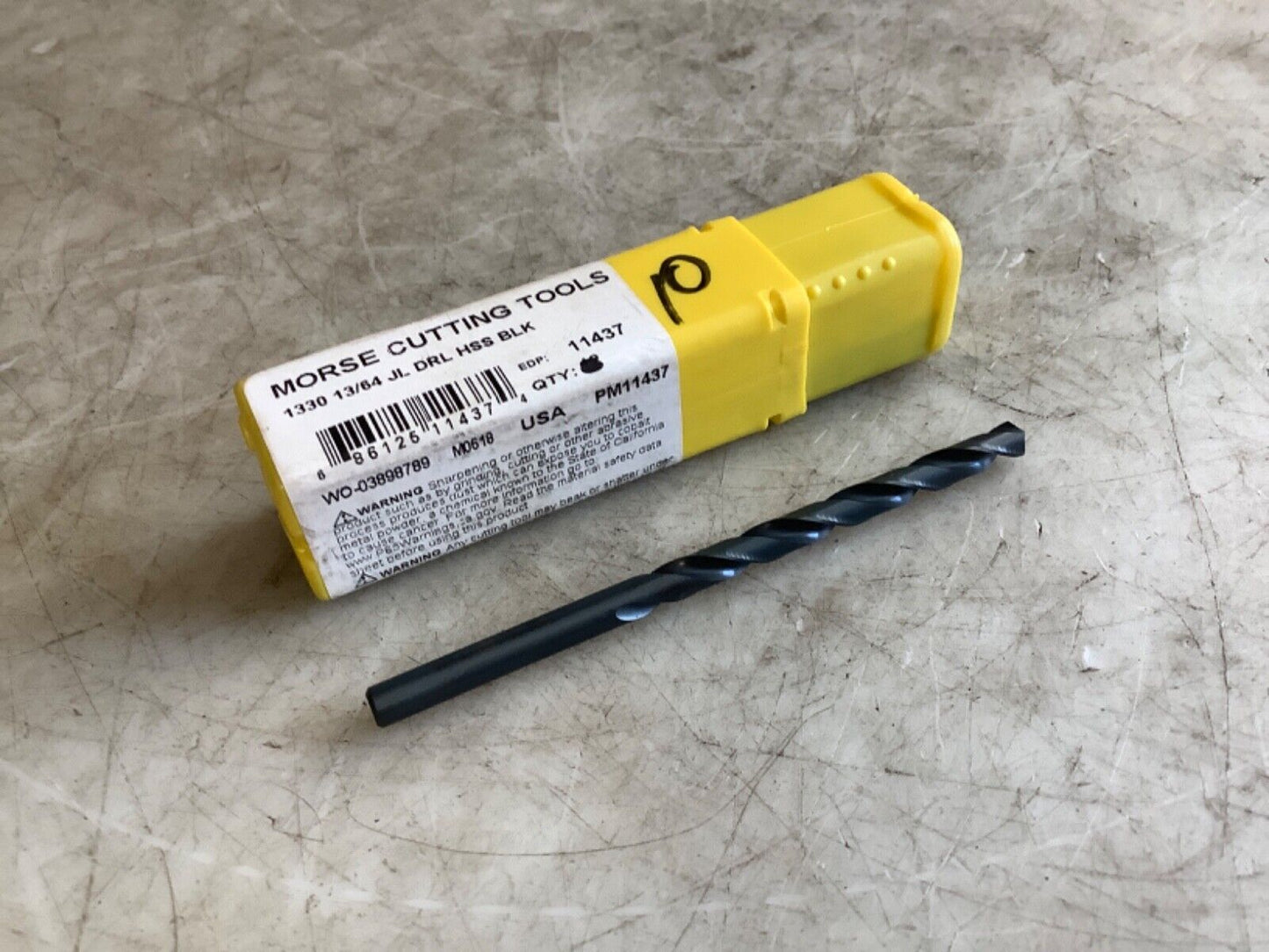 MORSE 11437 JOBBER DRILL 1330 13/64IN HSS 222 - QTY 10