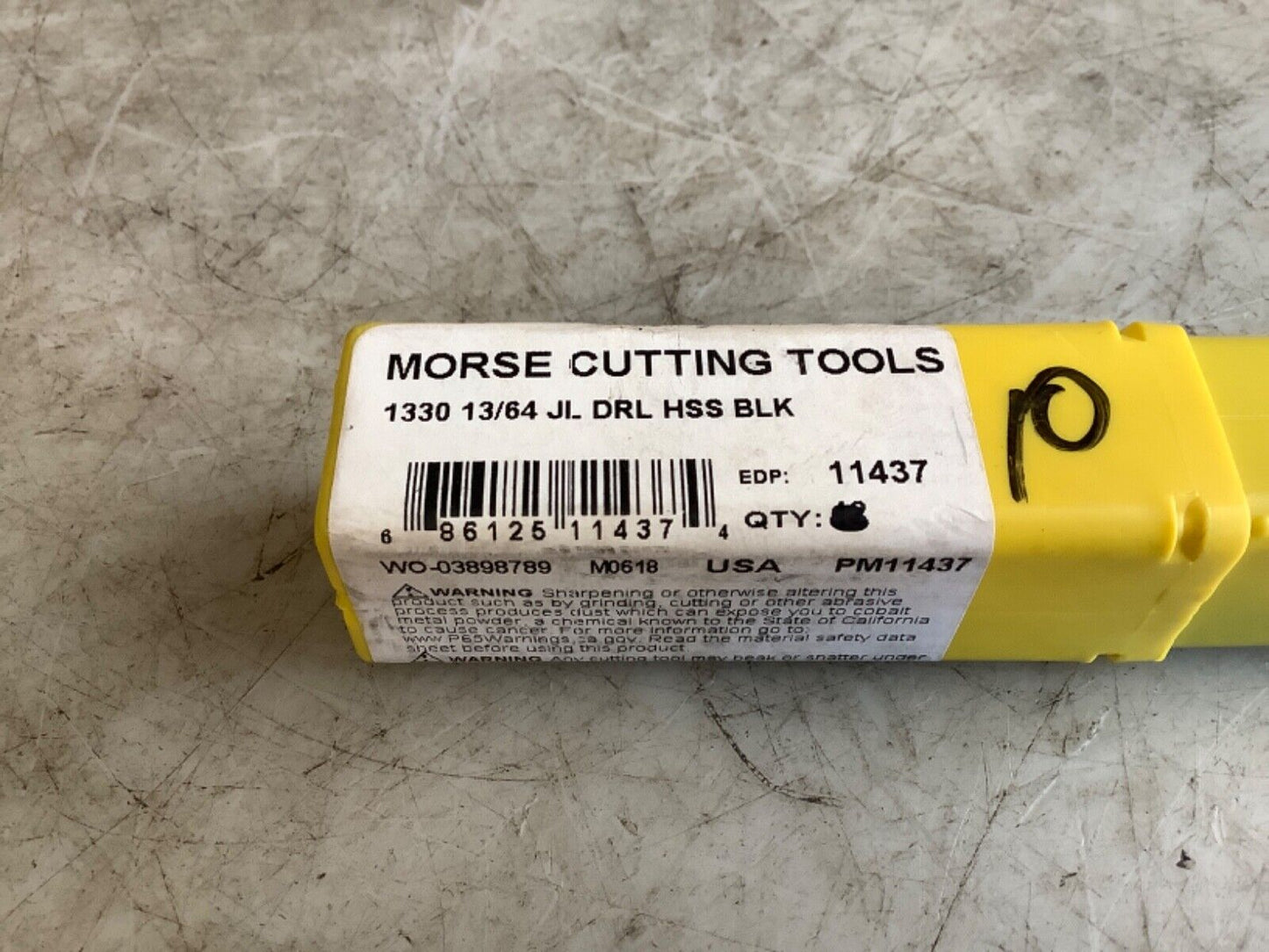 MORSE 11437 JOBBER DRILL 1330 13/64IN HSS 222 - QTY 10