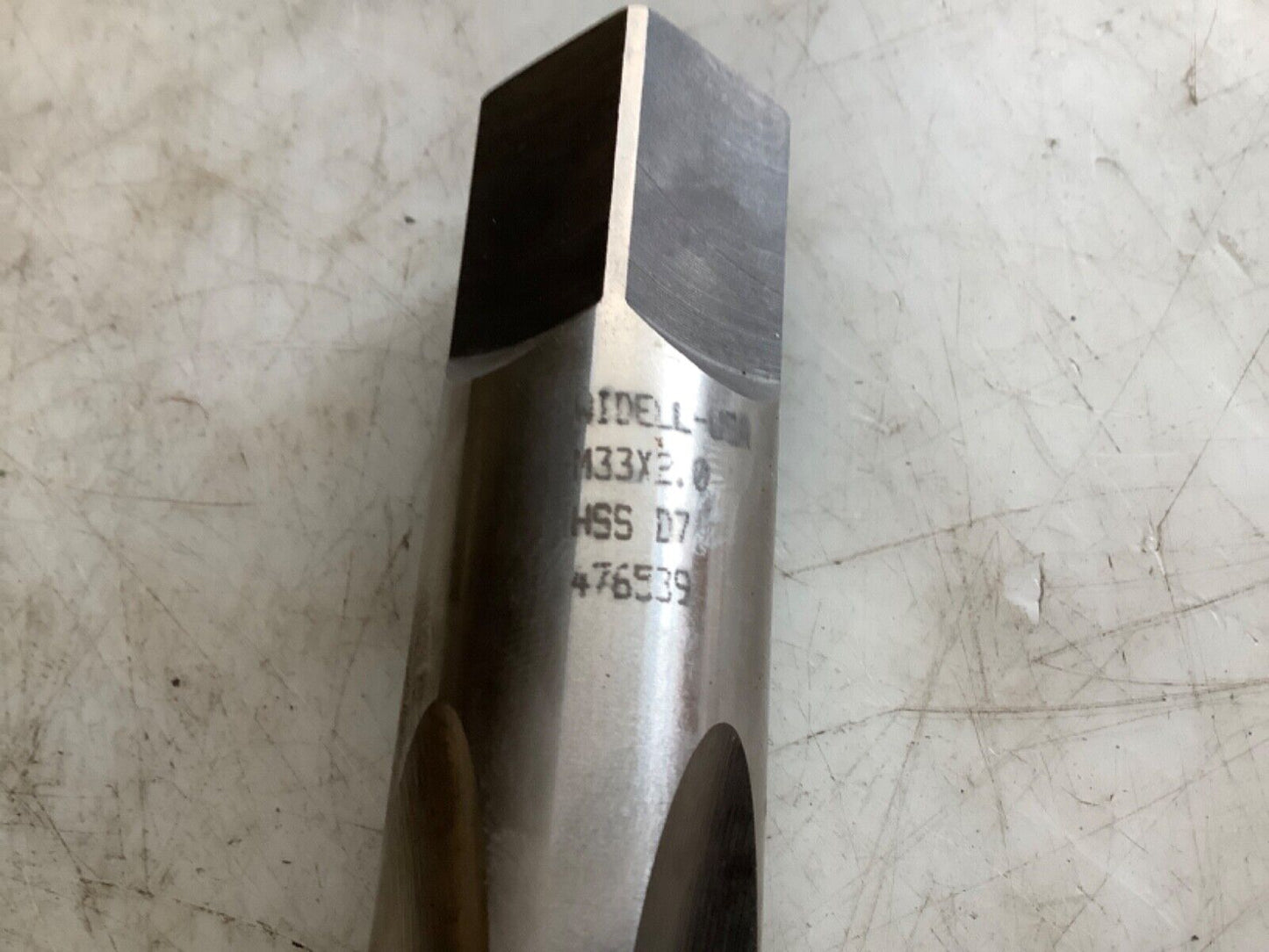 WIDELL 476539 M33X2.0 TAPER HSS D7 4FL 222