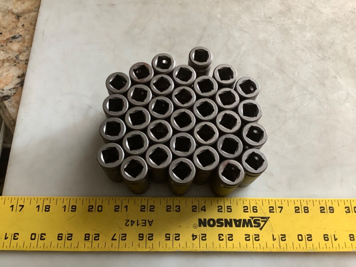 APEX SF-13MM25 LONG SOCKET 1/2IN SQ DRIVE - QTY 33