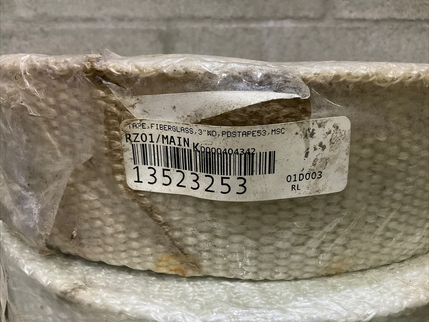 MINERAL SEAL PDSTAPE52 & PDSTAPE53 FIBERGLASS TAPE 2” & 3” 678 LOT OF 2