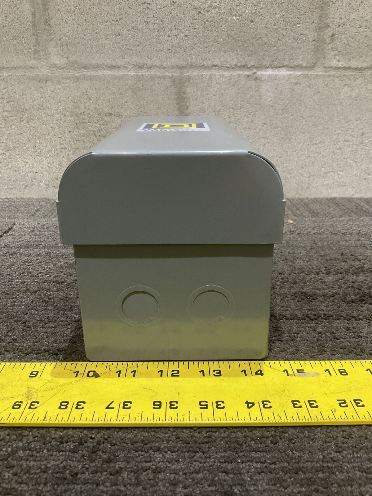SQUARE D 49746 NEMA 1 ENCLOSURE CLASS 9991 TYPE BCG 444