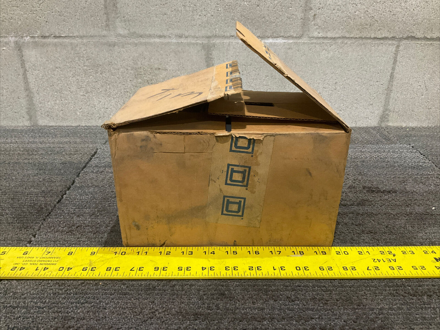 SQUARE D 49746 NEMA 1 ENCLOSURE CLASS 9991 TYPE BCG 444