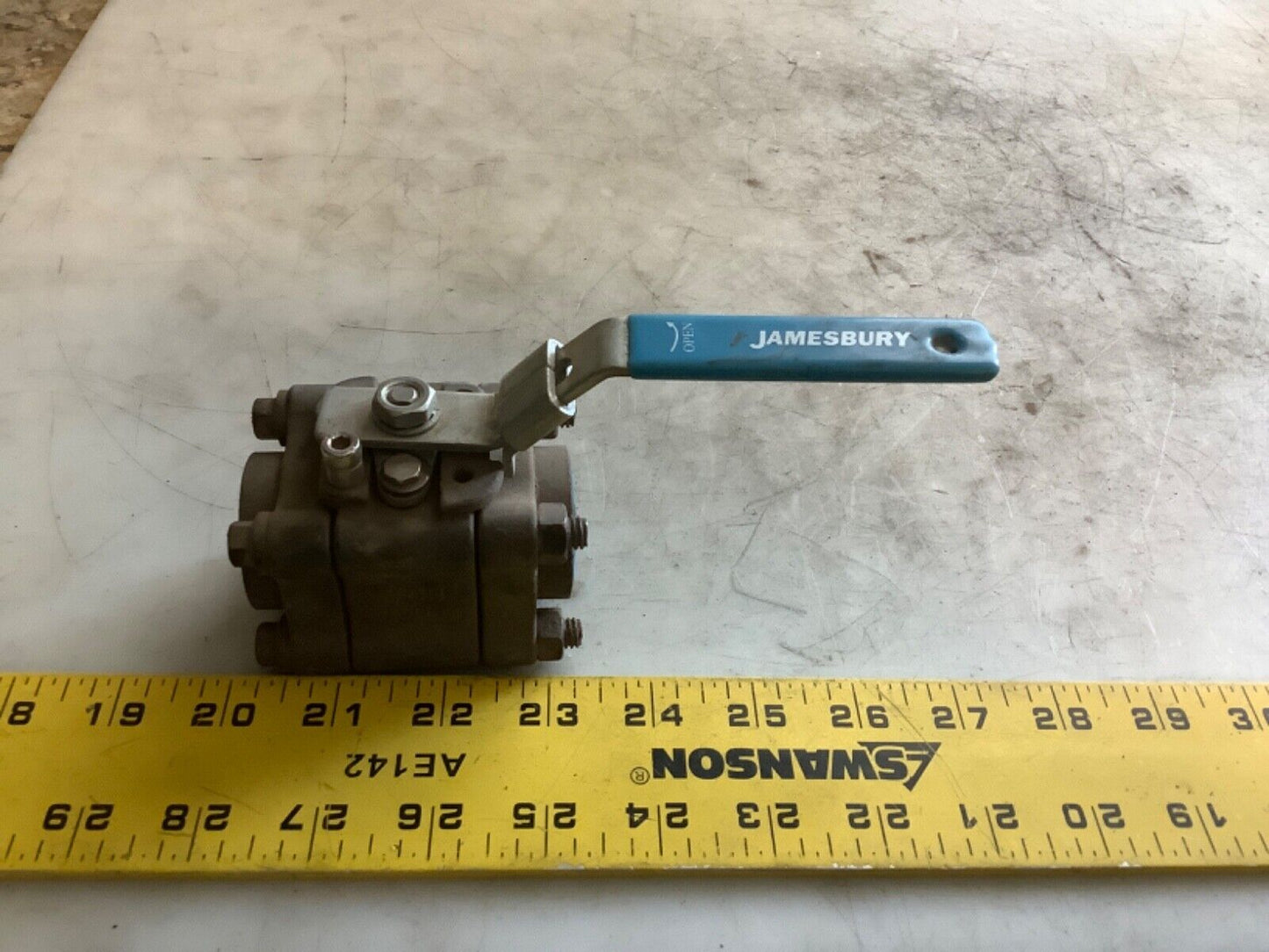 JAMESBURY 4C2236TTB1 BALL VALVE CWP 3/4IN 444
