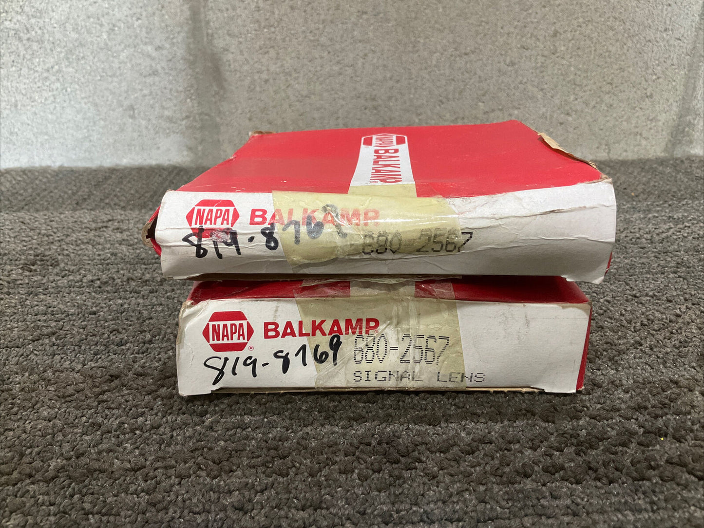 NAPA 680-2567 SIGNAL LENS WITH GASKET 444 LOT OF 2