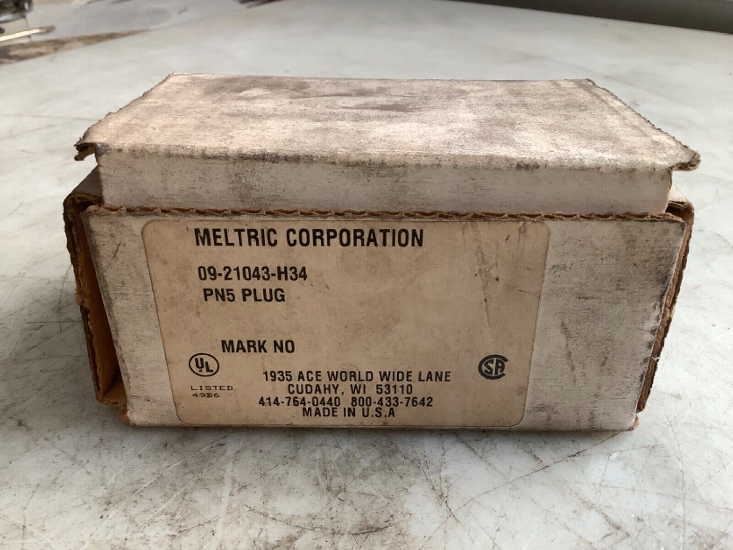MELTRIC 09-21043-H34 PLUG PN5 444