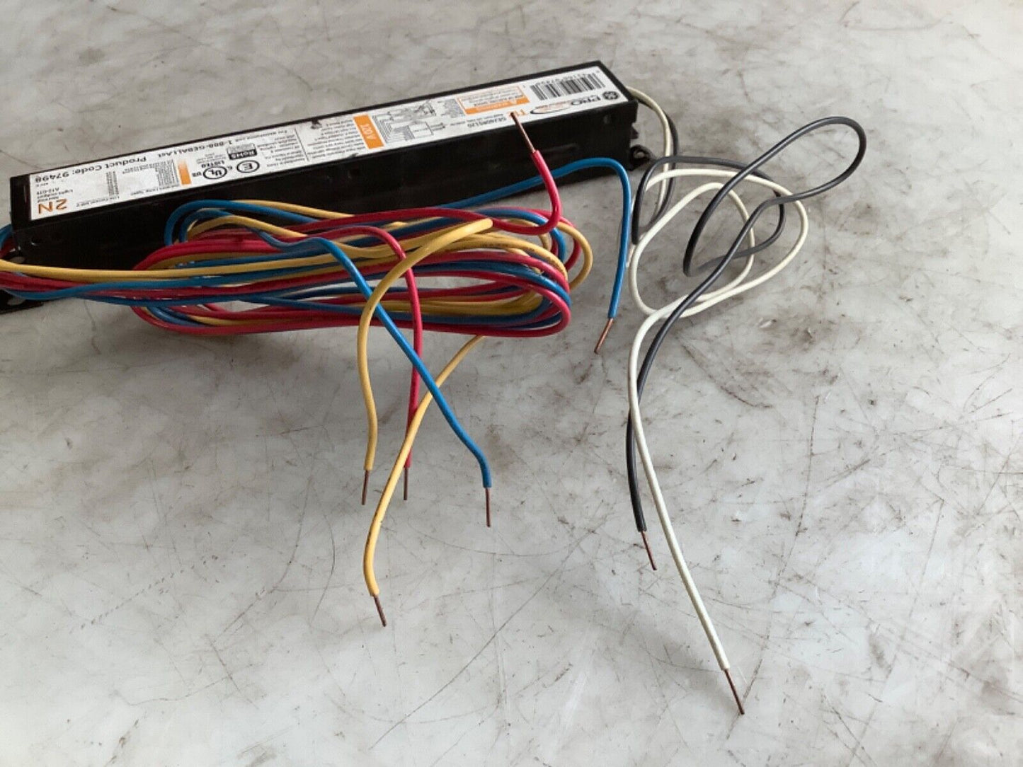 GE 97498 GE240RS120 ELECTRONIC BALLAST 120V 444