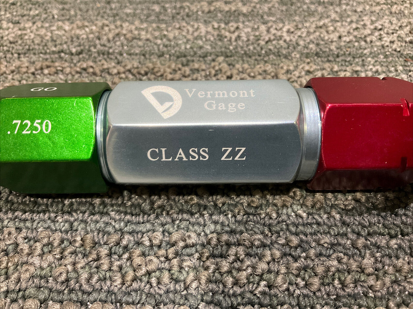 VERMONT GAGE 931109330 BLACK GUARD .7250/.7550 CLASS ZZ GO/NG REV ASSEMBLY 333