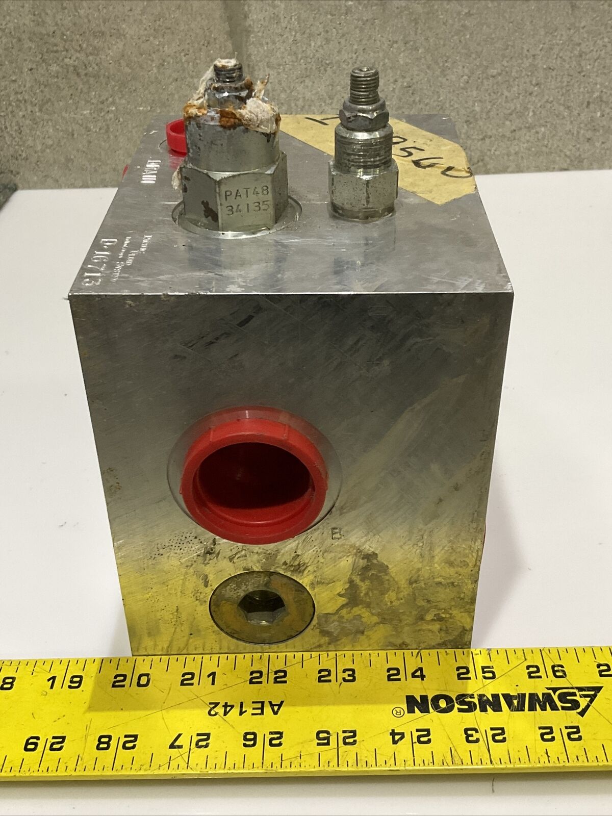 PACIFIC FLUID SYSTEMS D16713 HYDRAULIC MANIFOLD VALVE 678