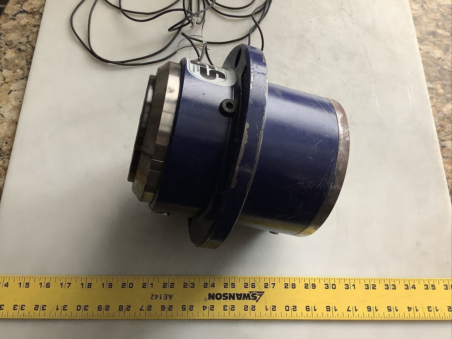 BOSCHERT SAFETY CHUCK W/ BERNSTEIN D-32457 LIMIT SWITCHES