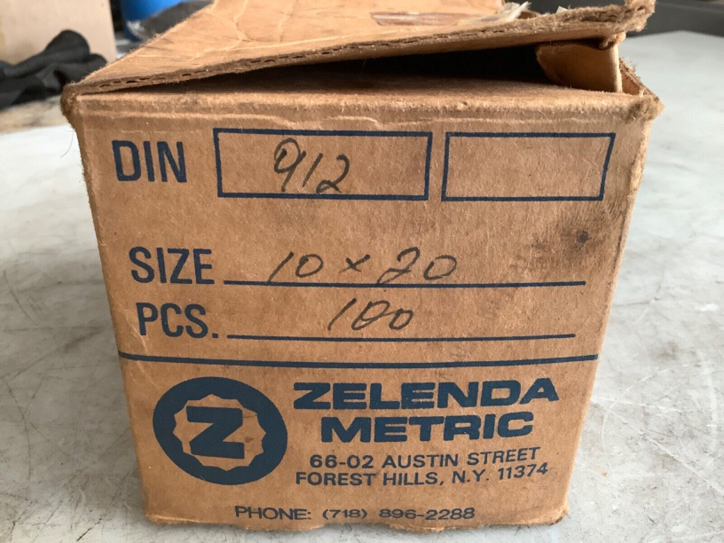 ZELENDA DIN91210X20-12.9 SCREWS 333 - QTY 92