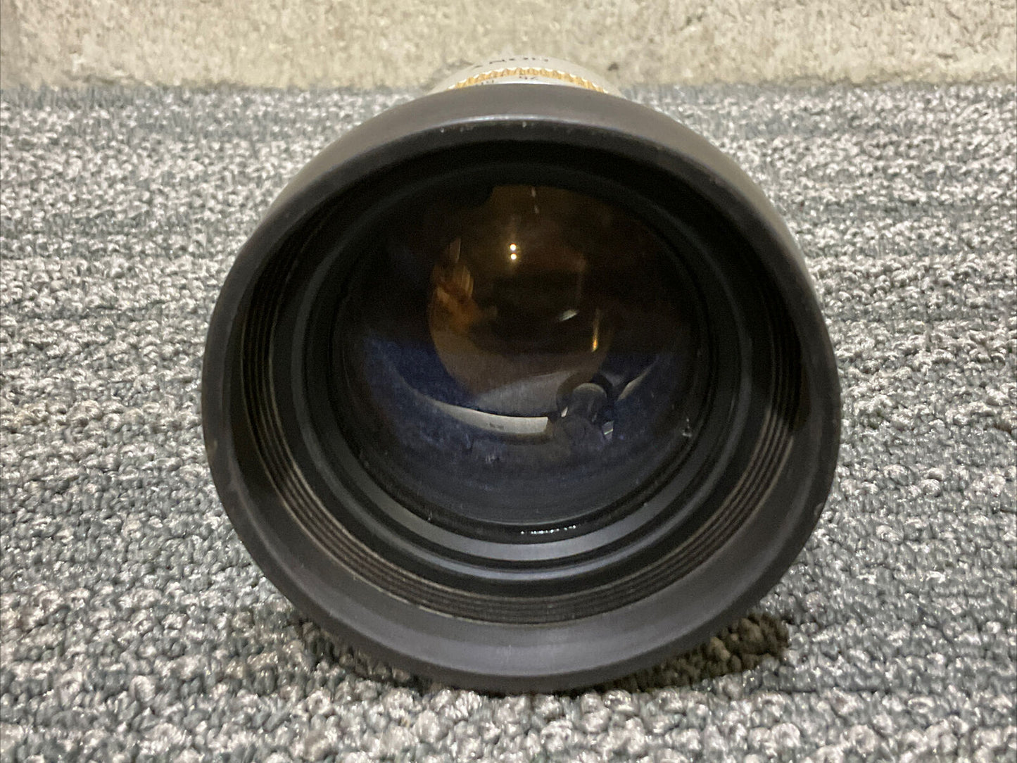 SONY 112189 TV ZOOM LENS 1:18 12.5-75MM WITH LEATHER CASE 222