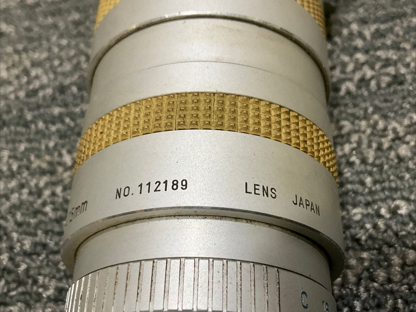 SONY 112189 TV ZOOM LENS 1:18 12.5-75MM WITH LEATHER CASE 222