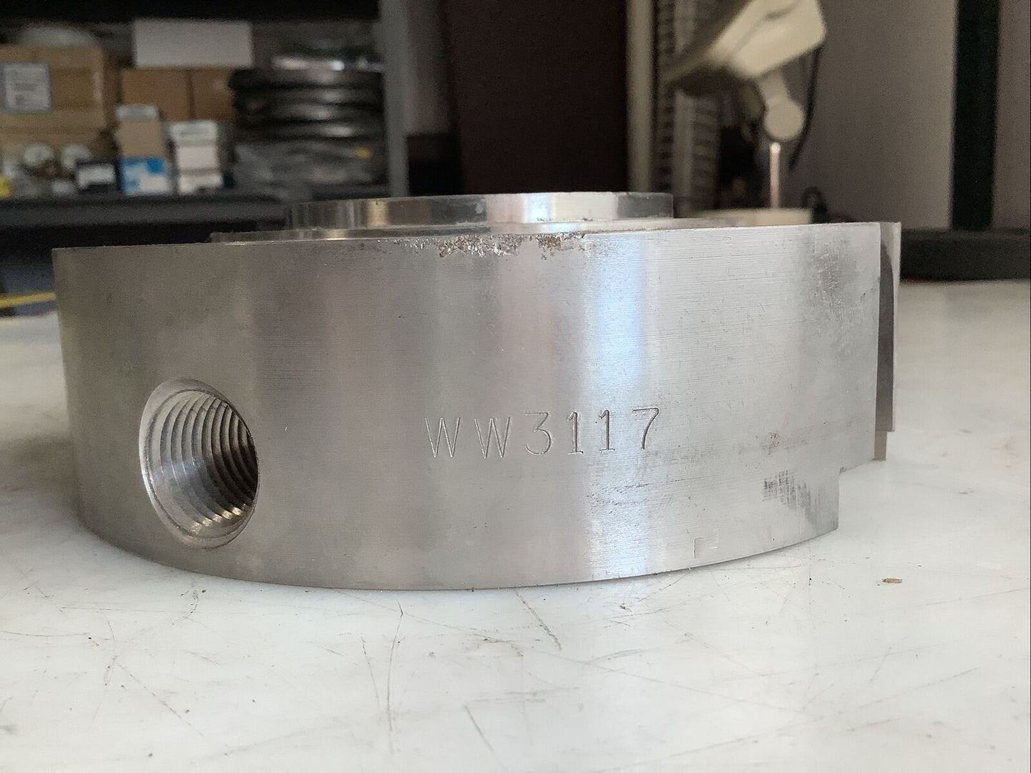 DURAMETALLIC WW3117 GLAND RING 2-3/4IN BORE X 6IN OD