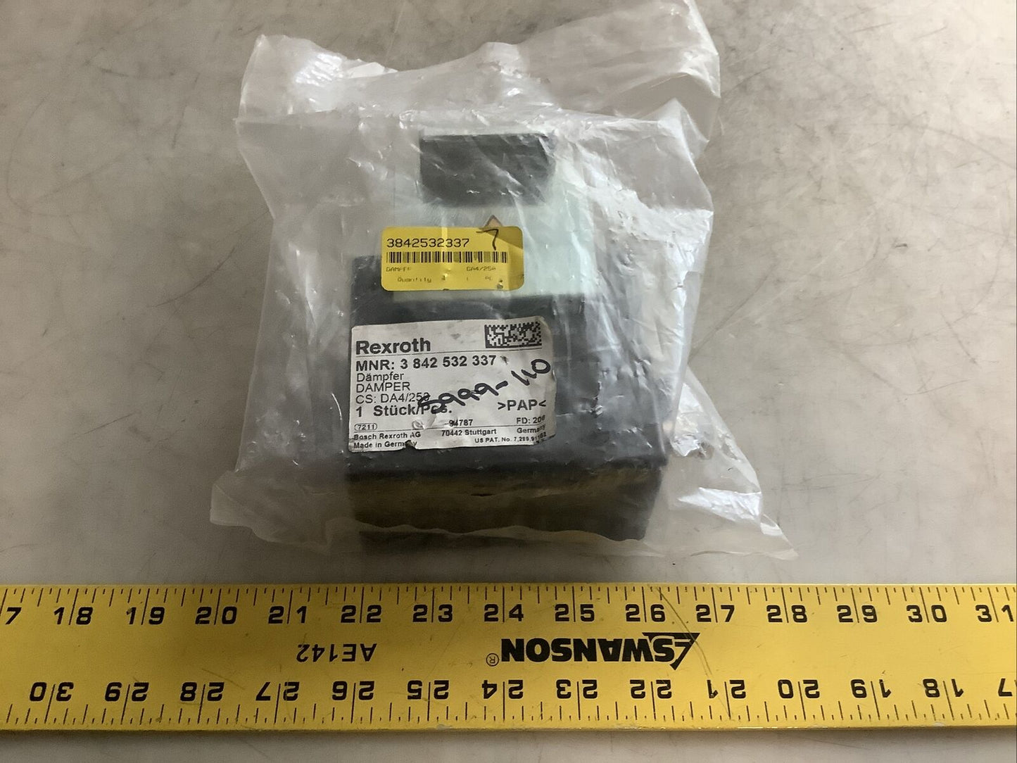 REXROTH 3842532337 DAMPER 999