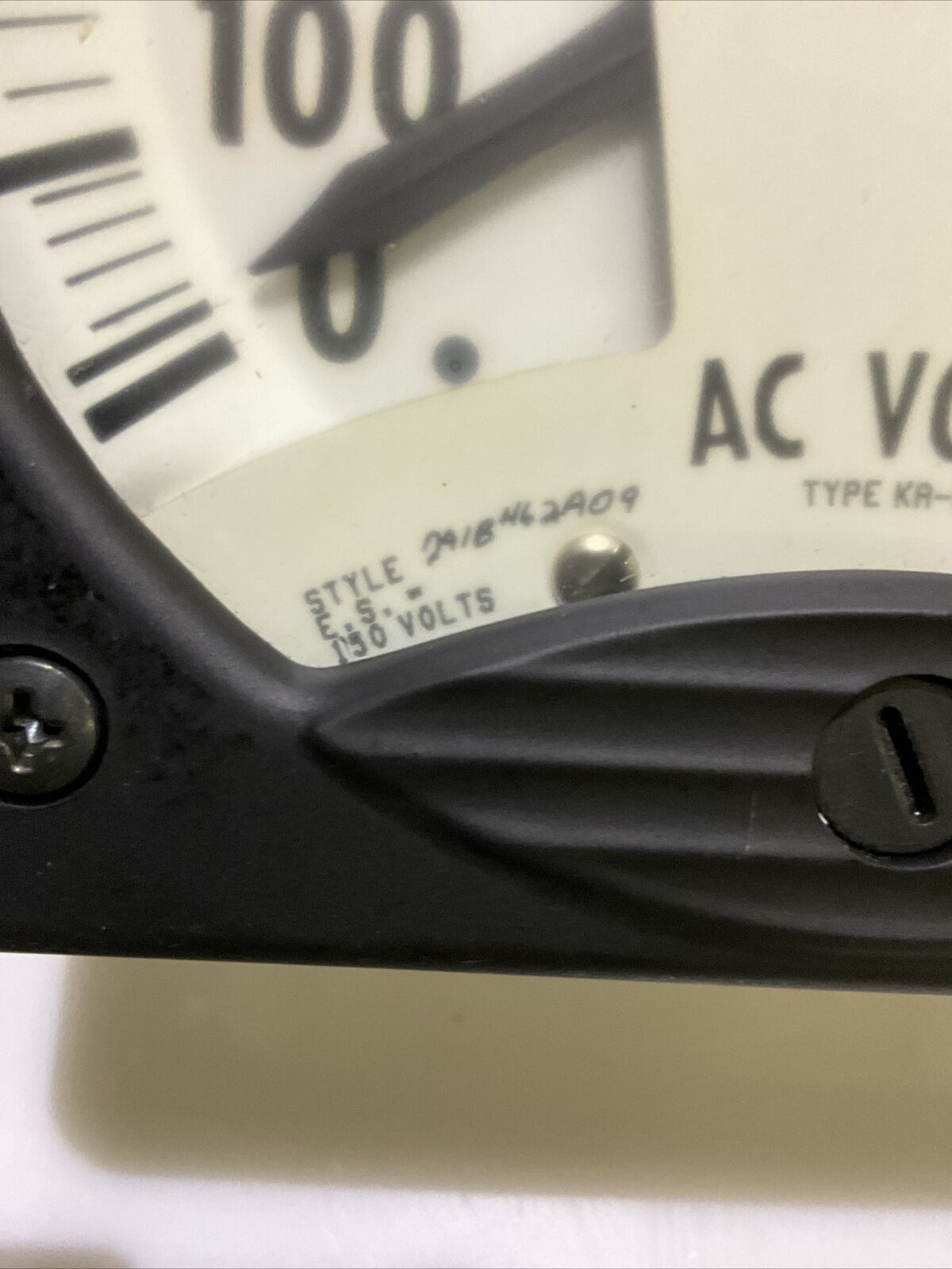 WESTINGHOUSE KR241 291B462A09 VOLTMETER 0-600V 60HZ 678