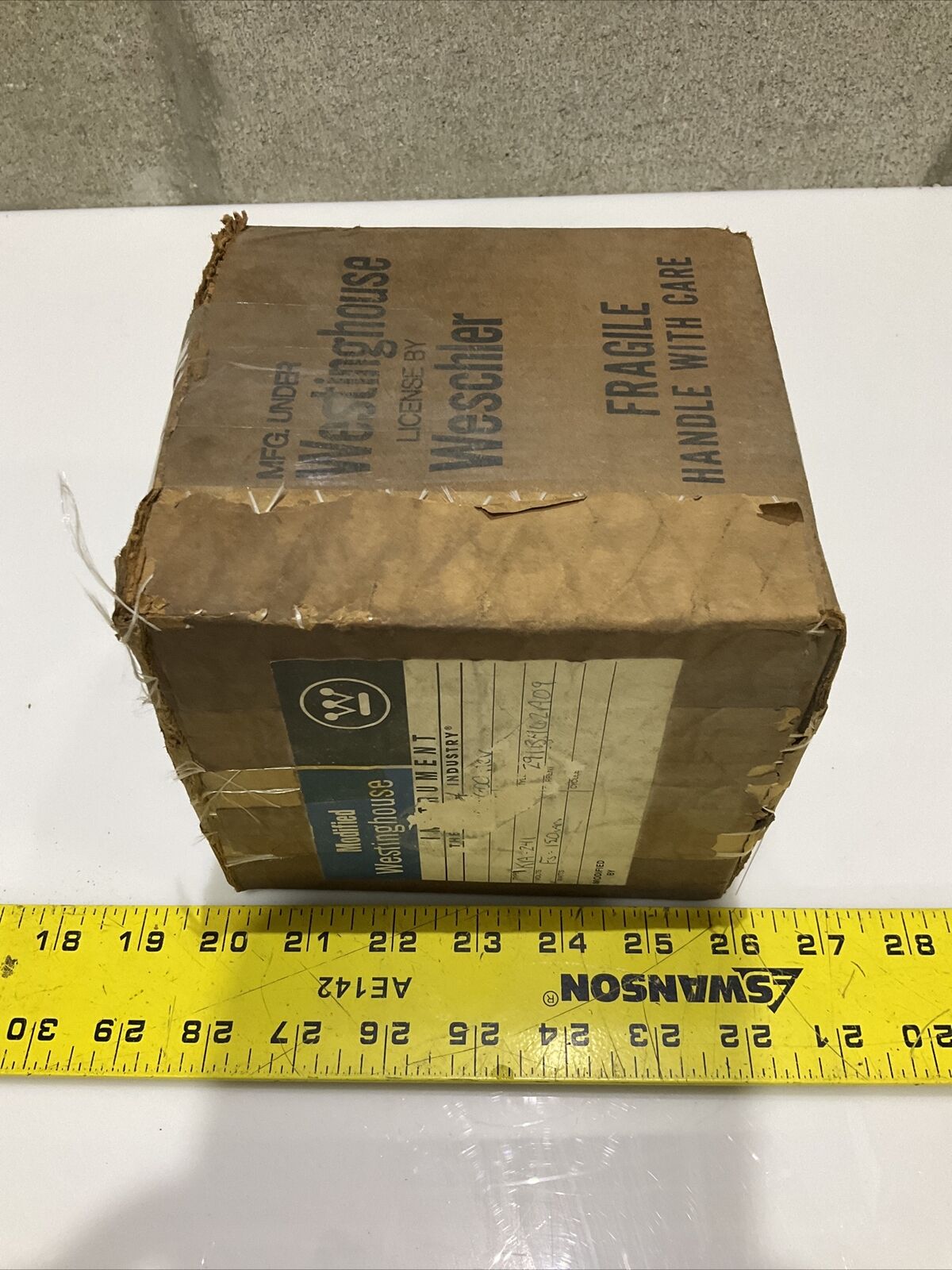 WESTINGHOUSE KR241 291B462A09 VOLTMETER 0-600V 60HZ 678
