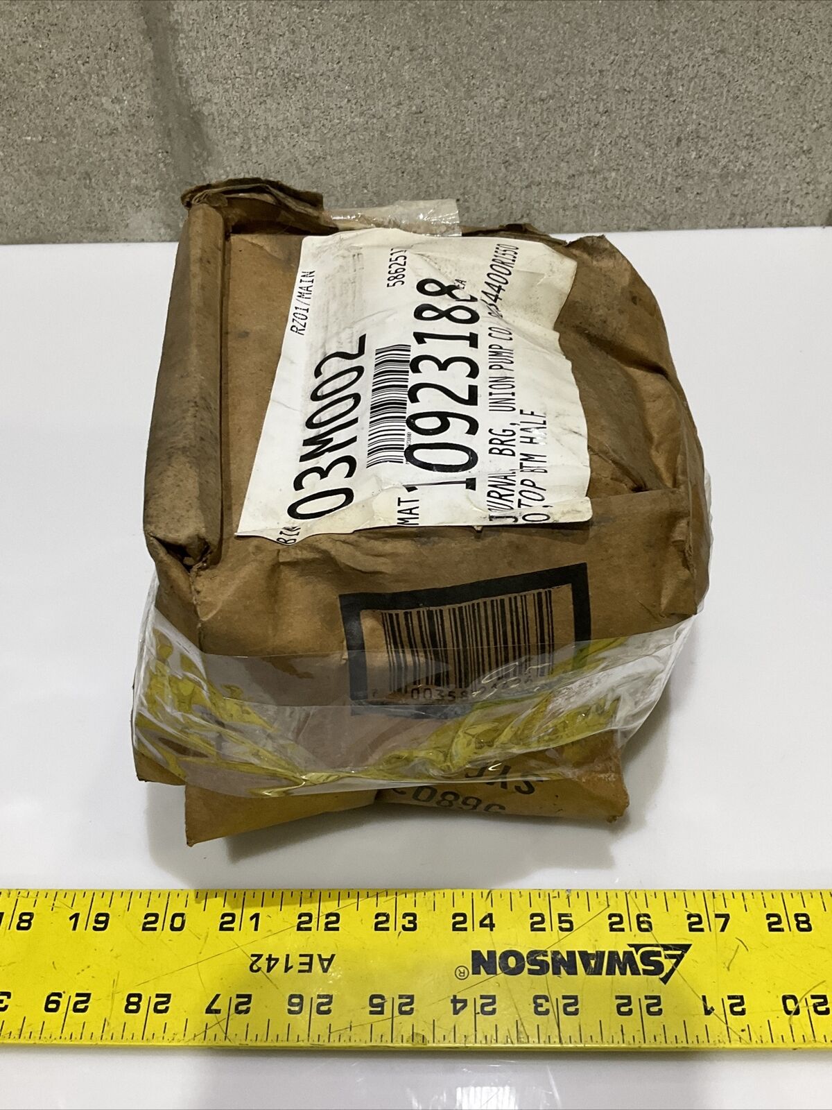 UNION PUMP MBM10451B 813C0384400R15500 BRG JOURNAL TOP BTM HALF 678