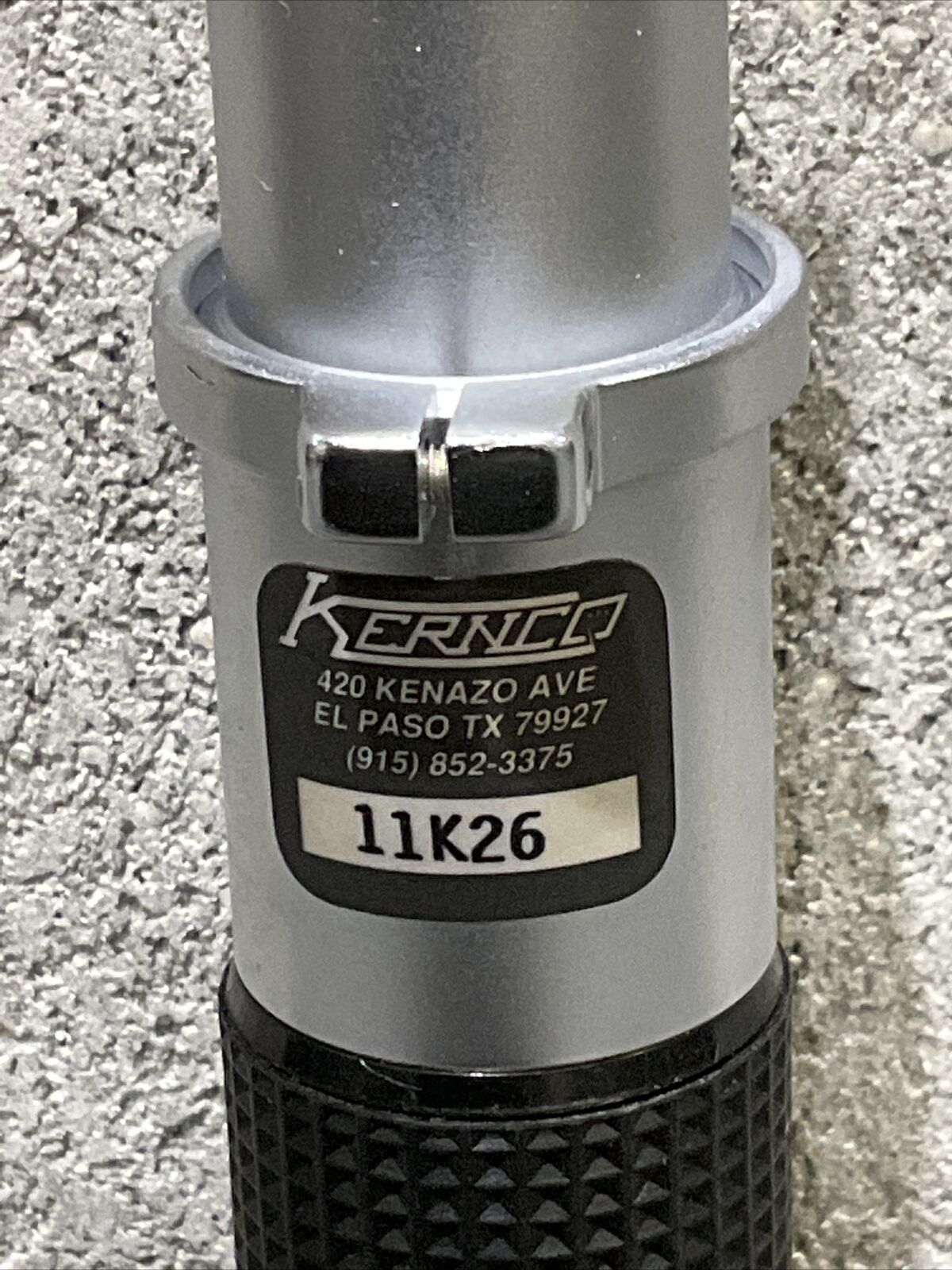 KERNCO 11K26 PORTABLE REFRACTOMETER WITH CASE VINTAGE 222